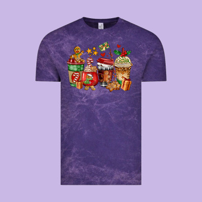 Christmas Cookie Coffee Cups Vintage Tee Designed By Adodesignshop