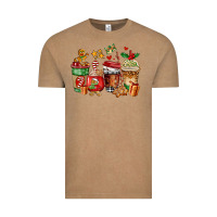 Vintage Coffee christmas cookie coffee cups Vintage Tee - AdoDesignShop