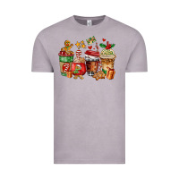 Vintage Zinc christmas cookie coffee cups Vintage Tee - AdoDesignShop