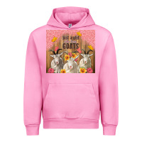 Fuchsia Pink just a girl who loves goats tumbler Urban Hoodie - TumblerDesignByShophia