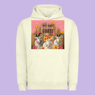 Just A Girl Who Loves Goats Tumbler Urban Hoodie Designed By Tumblerdesignbyshophia