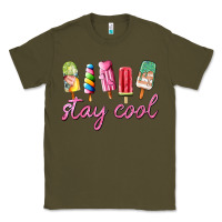 Army Green stay cool Classic Tee - AdoDesignShop