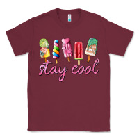 Burgundy stay cool Classic Tee - AdoDesignShop