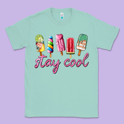 Stay Cool Classic Tee Designed By Adodesignshop