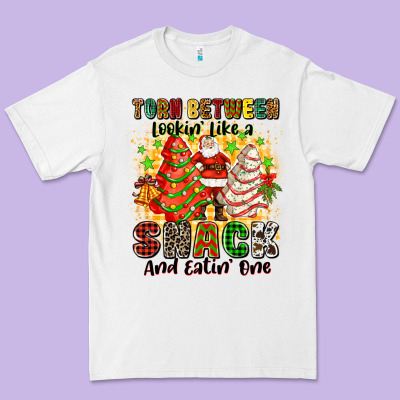 Torn Between Lookin' Like A Snack And Eatin' One Premium Tee Designed By Zillion Design Studio