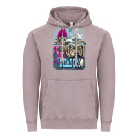 Vintage Zinc Winter tis the season skeleton Vintage Hoodie - FaDigitalArtStudio