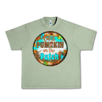 Oil Green cutest pumpkin İn the patch Urban Heavy Tee - BundleAndBundleShop
