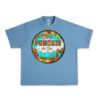 Pebble Blue cutest pumpkin İn the patch Urban Heavy Tee - BundleAndBundleShop
