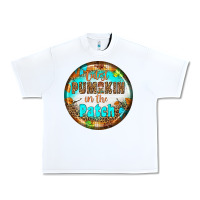 White cutest pumpkin İn the patch Urban Heavy Tee - BundleAndBundleShop