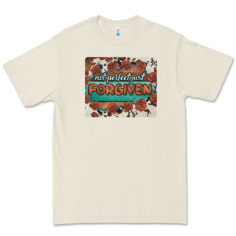 Not Perfect Just Forgiven Premium Tee by BarkalooDesign | Teevron