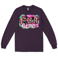 Plum fur mama Long Sleeve Tee - NancyCooperArtShop