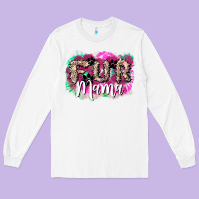 Fur Mama Long Sleeve Tee Designed By Nancycooperartshop