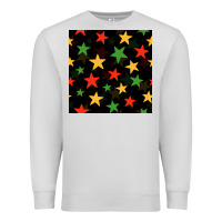 Dove Grey african color stars seamless pattern Premium Sweatshirt - BundleAndBundleShop
