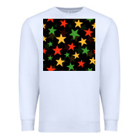 White african color stars seamless pattern Premium Sweatshirt - BundleAndBundleShop