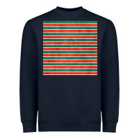 Navy christmas stripes seamless pattern Heavyweight Sweatshirt - BundleAndBundleShop