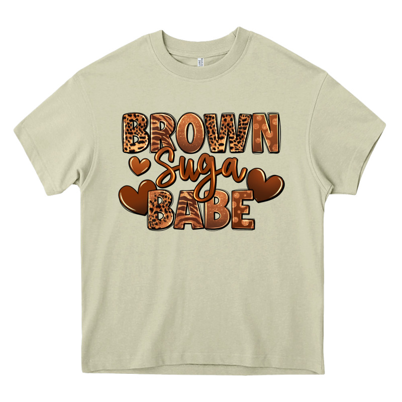 Brown Sugar Babe Heavy Core Tee by RanaPortraitStore | Teevron