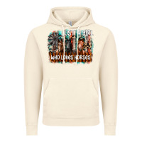 Vintage Artic just a girl who loves horses Vintage Hoodie - CowhideDigitalArt