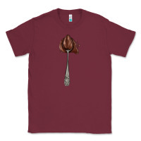 Burgundy spoon with chocolate Classic Tee - AdoDesignShop