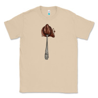 Mushroom spoon with chocolate Classic Tee - AdoDesignShop