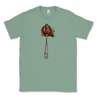 Sage spoon with chocolate Classic Tee - AdoDesignShop