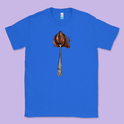 Spoon With Chocolate Classic Tee Designed By Adodesignshop