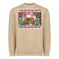 Mushroom pink skeleton  christmas Heavyweight Sweatshirt - AdoDesignShop