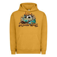 Pigment Peanut Butter It's a Soccer Kinda Day Urban Hoodie - HowdyJamesFarm