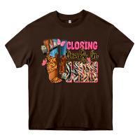 Closing Deals In High Heels Black Fashion Girl Heavy Core Tee | Teevron