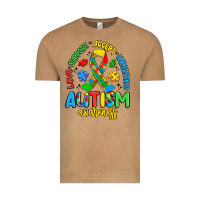 Vintage Camel love support accept understand autism awareness Vintage Tee - Artiststas