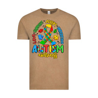 Vintage Coffee love support accept understand autism awareness Vintage Tee - Artiststas