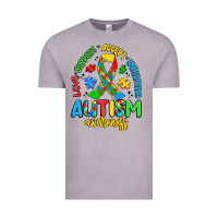 Vintage Zinc love support accept understand autism awareness Vintage Tee - Artiststas