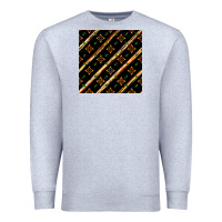 Heather Grey african floral seamless pattern Premium Sweatshirt - BundleAndBundleShop