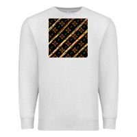 Oatmeal Heather african floral seamless pattern Premium Sweatshirt - BundleAndBundleShop