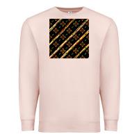 Pale Pink african floral seamless pattern Premium Sweatshirt - BundleAndBundleShop