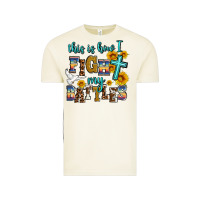 Vintage Arctic this is how i fight my battles Vintage Tee - AdoDesignShop