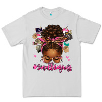 Dove Grey small business afro messy bun Premium Tee - texasbilliewilder