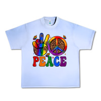 Grape Ice peace Urban Heavy Tee - JahusDesignShop