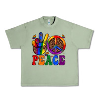 Oil Green peace Urban Heavy Tee - JahusDesignShop