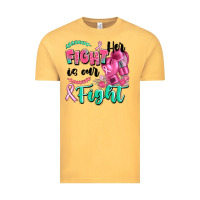 Vintage Mustard her fight is our fight Vintage Tee - Artiststas
