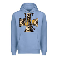 Colony Blue Bronc Rider Premium Hoodie - Bettercallsaul