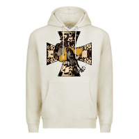 Oatmeal Heather Bronc Rider Premium Hoodie - Bettercallsaul