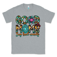 Heather Grey Good Moms Say Bad Words Classic Tee - CowhideDigitalArt