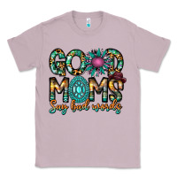 Lilac Good Moms Say Bad Words Classic Tee - CowhideDigitalArt