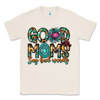 Natural Good Moms Say Bad Words Classic Tee - CowhideDigitalArt