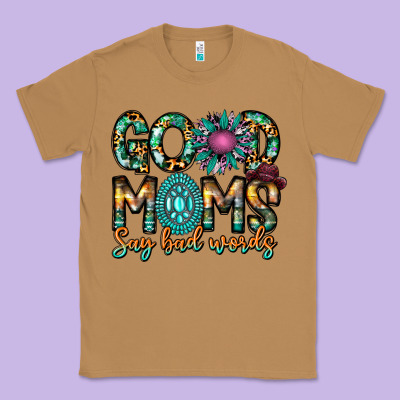 Good Moms Say Bad Words Classic Tee Designed By Cowhidedigitalart