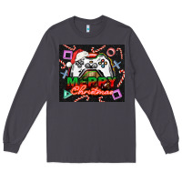 Smoke gamer merry christmas Long Sleeve Tee - NancyCooperArtShop