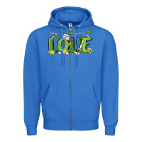 True Royal st patricks love nurse Zipper Hoodie - MaliasSmallBusiness