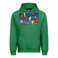 Emerald Game day game day game day lightning bolt Urban Hoodie - HowdyJamesFarm