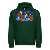 Forest Green Game day game day game day lightning bolt Urban Hoodie - HowdyJamesFarm