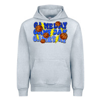 Heather Grey Game day game day game day lightning bolt Urban Hoodie - HowdyJamesFarm